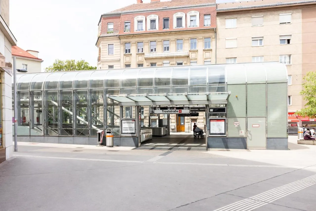 Lägenhet Kingsize Central Station Residence Wien Österrike